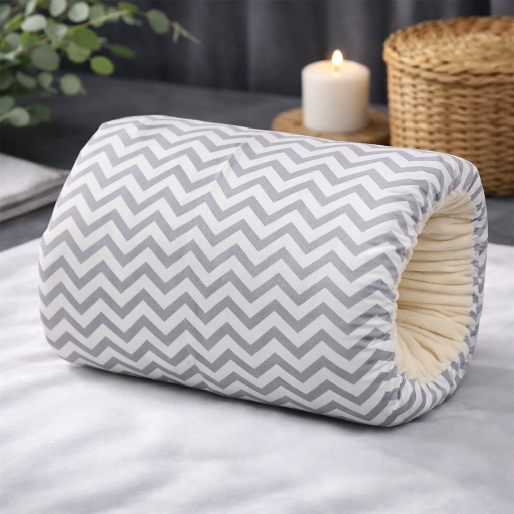 Kleine Feder Stillkissen