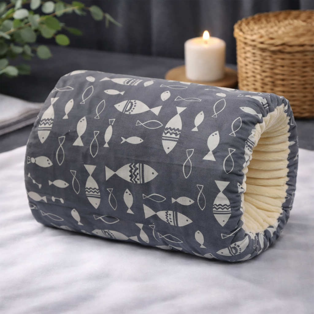 Kleine Feder Stillkissen